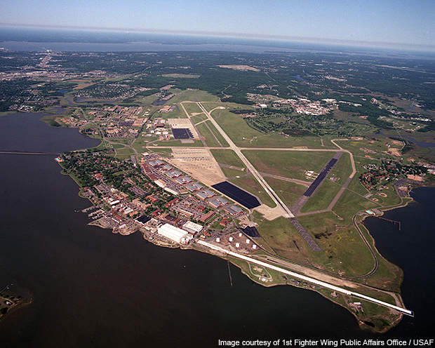 can you visit langley air force base