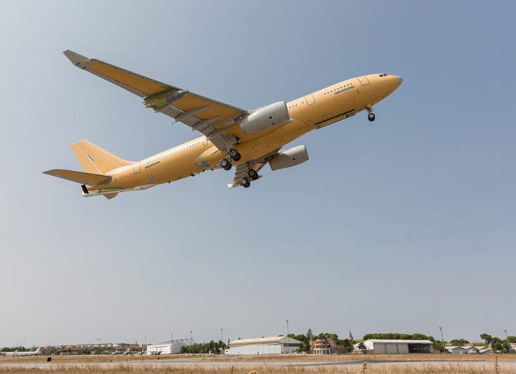 French Air Force’s first A330 MRTT conducts maiden flight