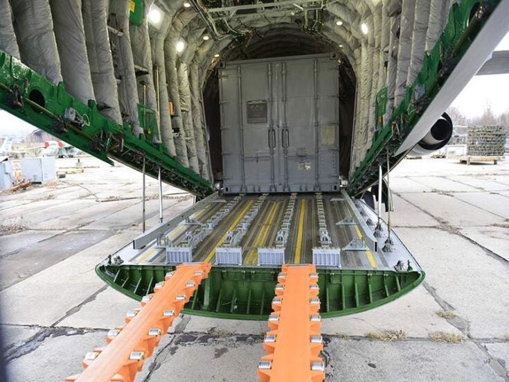 Antonov’s AN-178 completes testing on loading/unloading of cargo containers, pallets