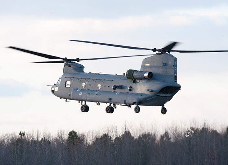 Boeing to upgrade RNLAF’s Chinook helicopters to F-model
