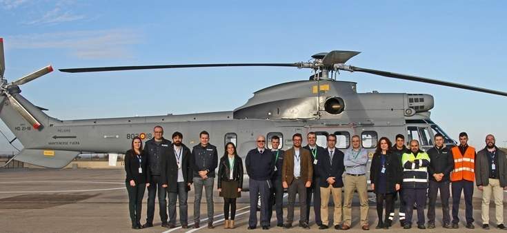 Spanish Air Force takes delivery of two Super Puma helicopters