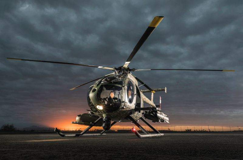 MD 530G helicopters
