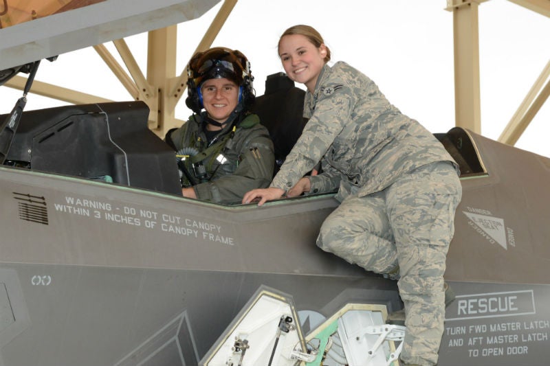 female f-35 test pilot
