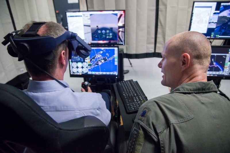 RAF virtual training system