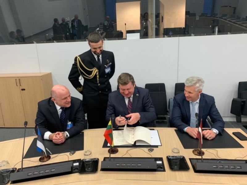 Baltic states sign new airspace surveillance agreement