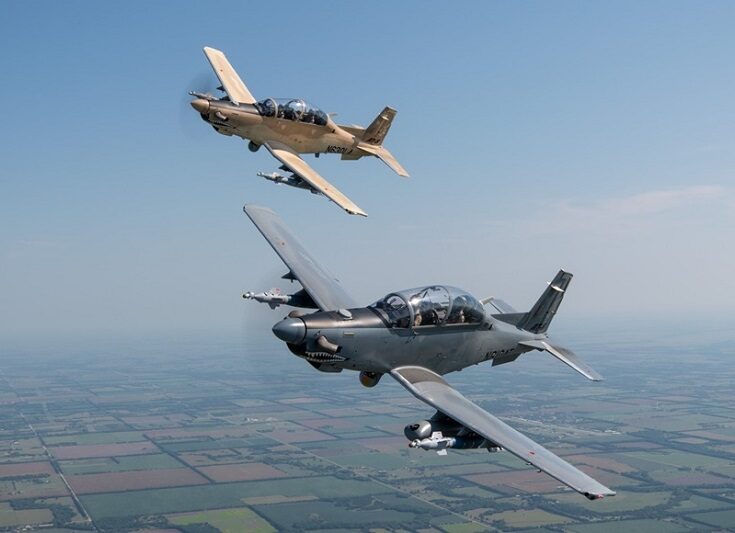Textron Aviation to equip USAF with two Beechcraft AT-6 aircraft