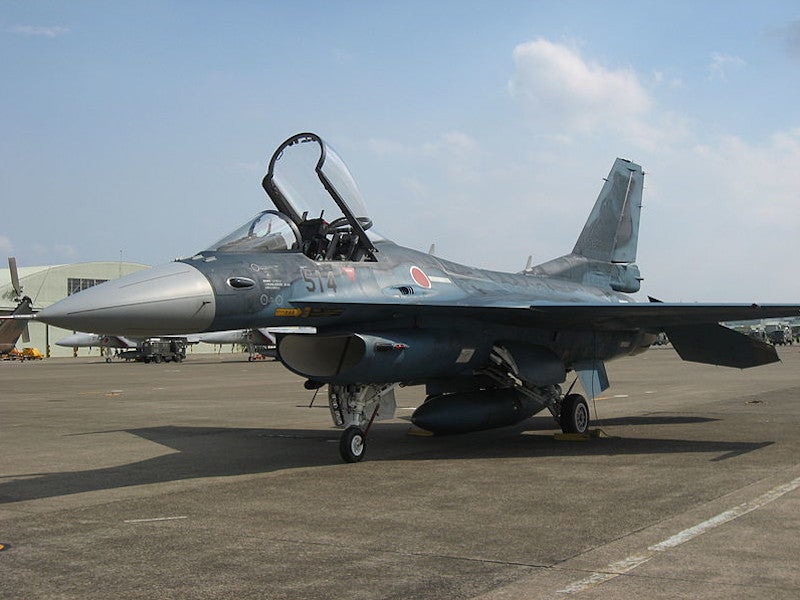 F 2 Attack Fighter For The Japan Air Self Defence Force