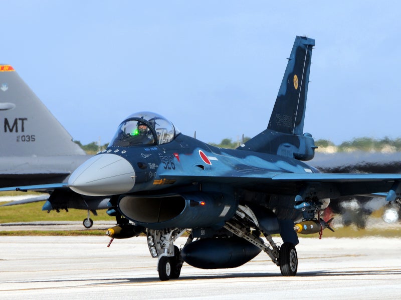 F 2 Attack Fighter For The Japan Air Self Defence Force