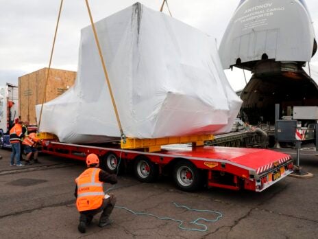 P-8 Poseidon simulator delivered to RAF Lossiemouth on Antonov AN-124
