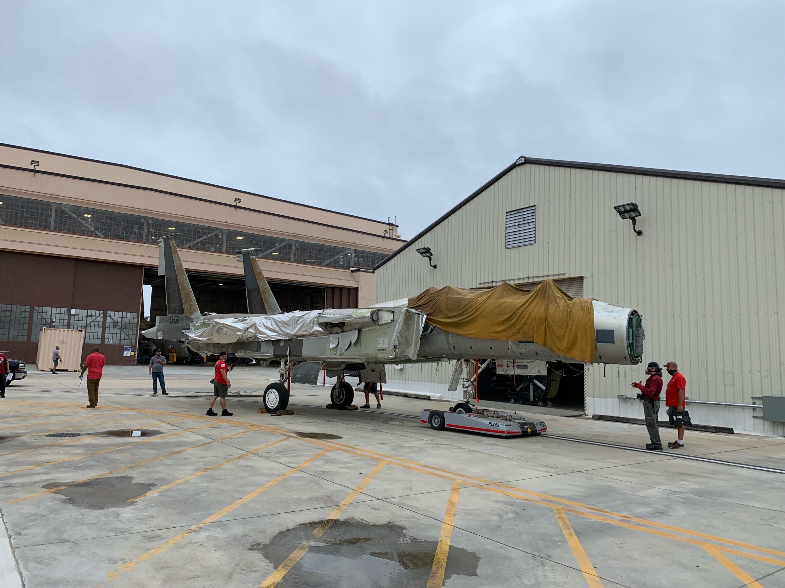 USAF deploys remote control aircraft tugs at Robins AFB