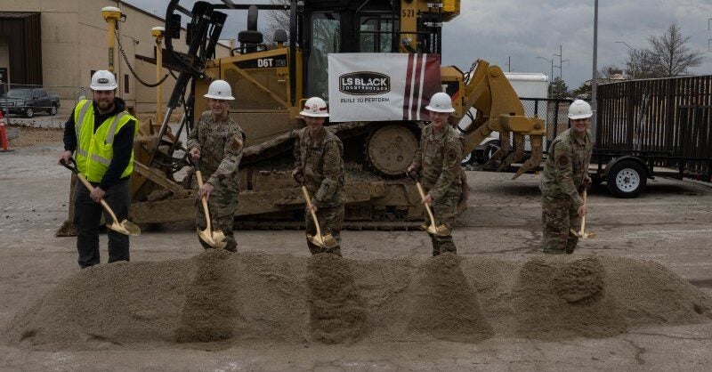 Construction of new vehicle maintenance facility starts at Whiteman AFB - Vimarsana News