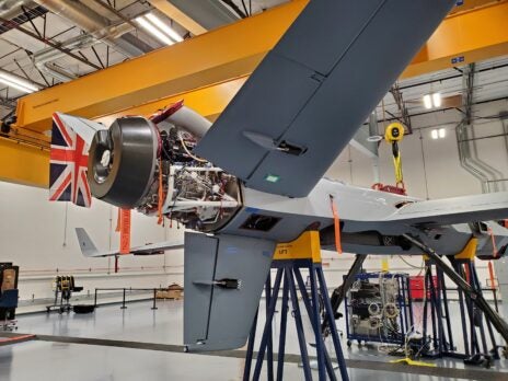 GA-ASI installs first V-tail onto MQ-9B uncrewed aircraft for UK