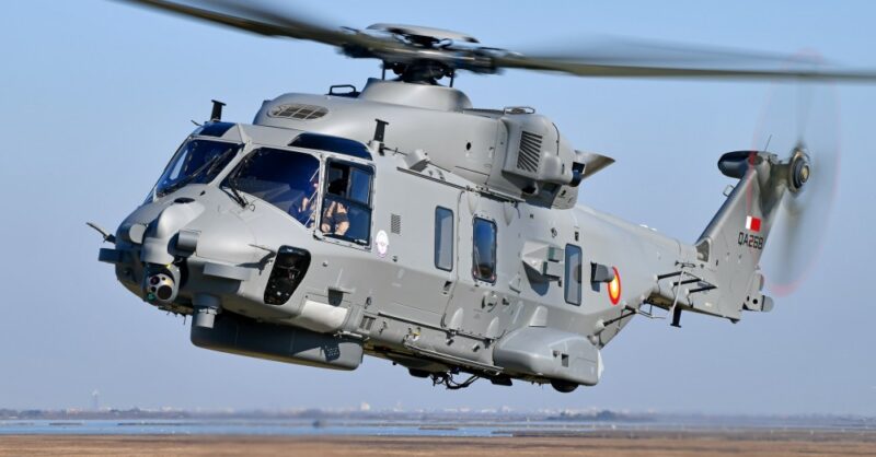 Leonardo delivers Qatar's first two NH90 NFH helicopters - Vimarsana News