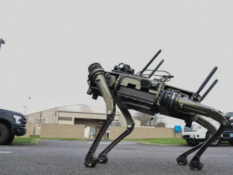 Portland ANGB deploys robot dog to enhance base security