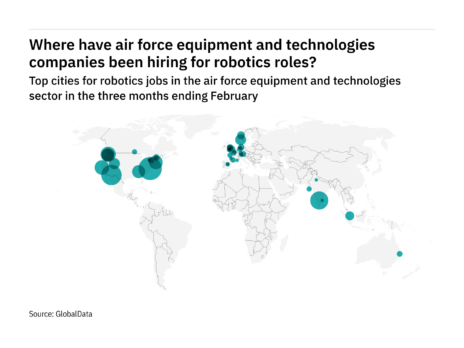 Asia-Pacific is seeing a hiring boom in air force industry robotics roles
