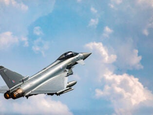 RAF Typhoons from Romania participate in Nato exercise