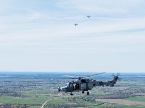 RAF’s Typhoons and British Army’s Wildcat conduct training in Lithuania