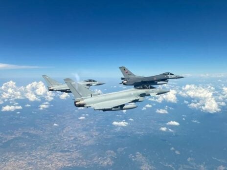 British and Turkish Air Forces conduct bilateral air-to-air training