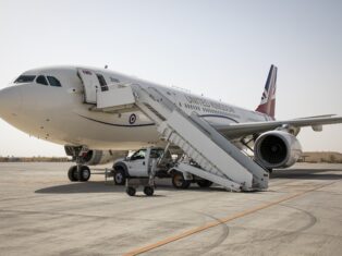 RAF Voyager conducts training with Qatar Air Force