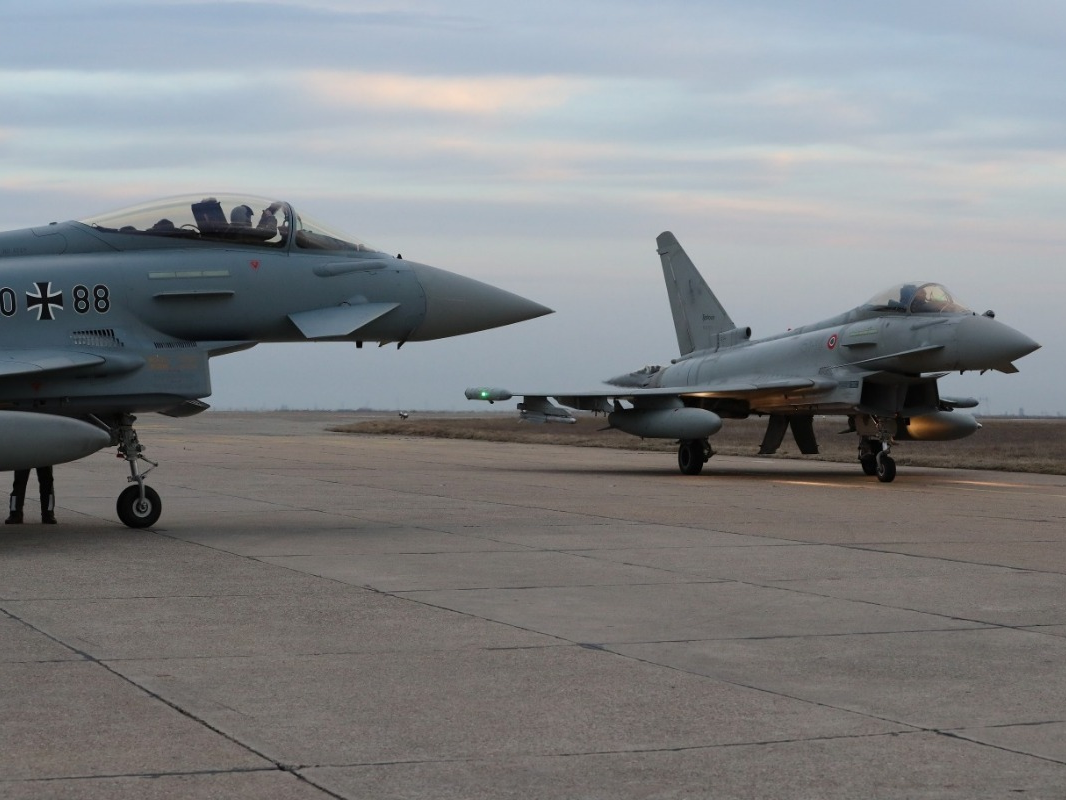 Italian Eurofighters complete Nato’s eAP deployment in Romania