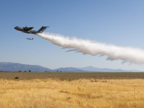 Airbus tests firefighting demonstrator kit on A400M aircraft