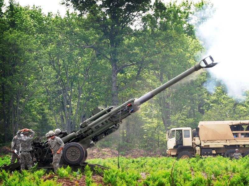 An M777 howitzer