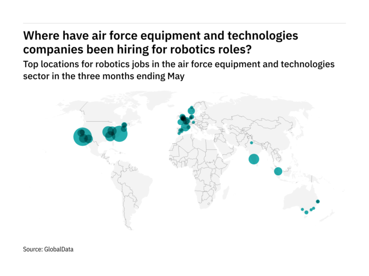 North America is seeing a hiring boom in air force industry robotics roles