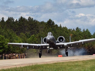 USAF demonstrates first highway landing, take off and ICTs
