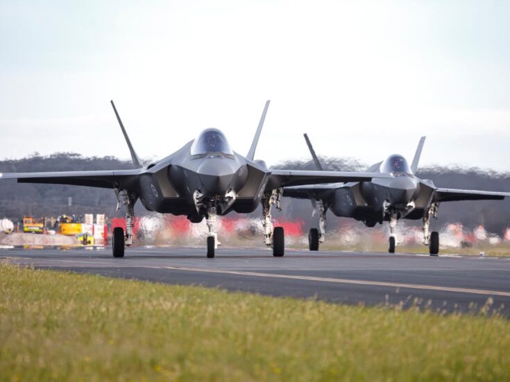 RAAF receives four new F-35A Lightning II aircraft