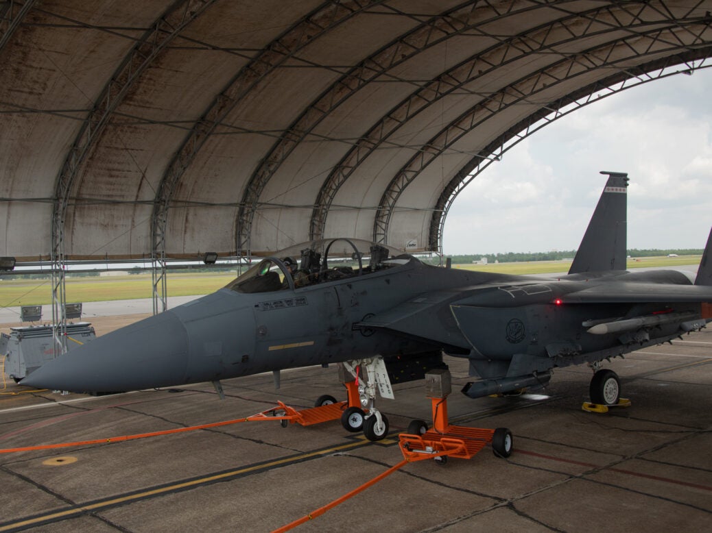 US F-15E aircraft