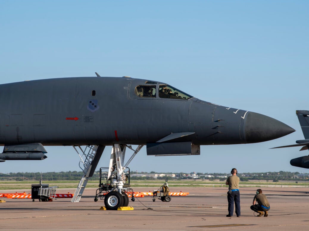 USAF's B-1B BTF mission