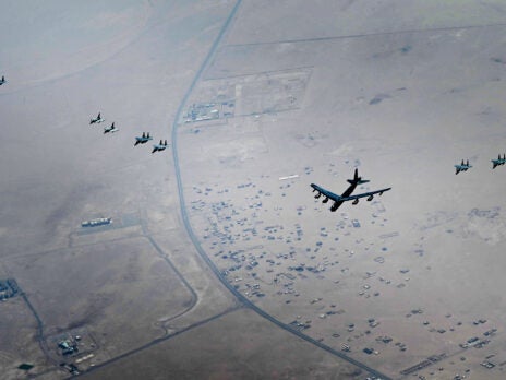US AFGSC’s B-52H bombers conduct BTF mission in USCENTCOM AOR