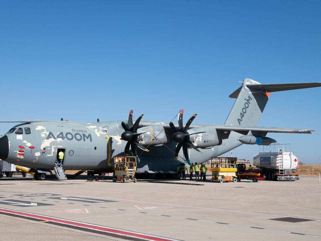 Airbus A400M sustainable fuel