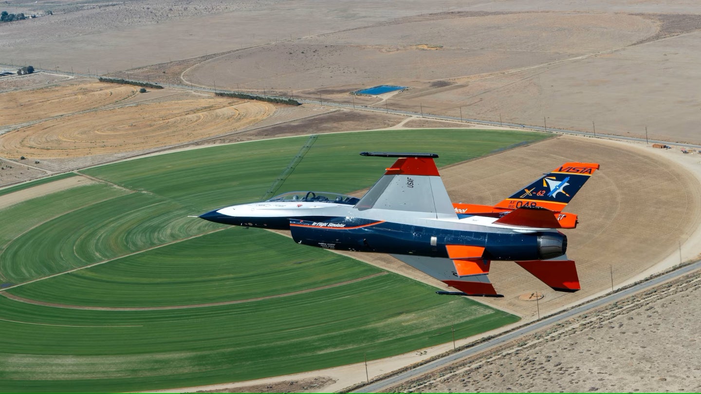 VISTA X-62A Training Aircraft, USA