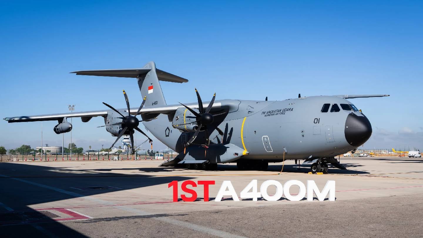Indonesia receives first A400M military transport aircraft from Airbus