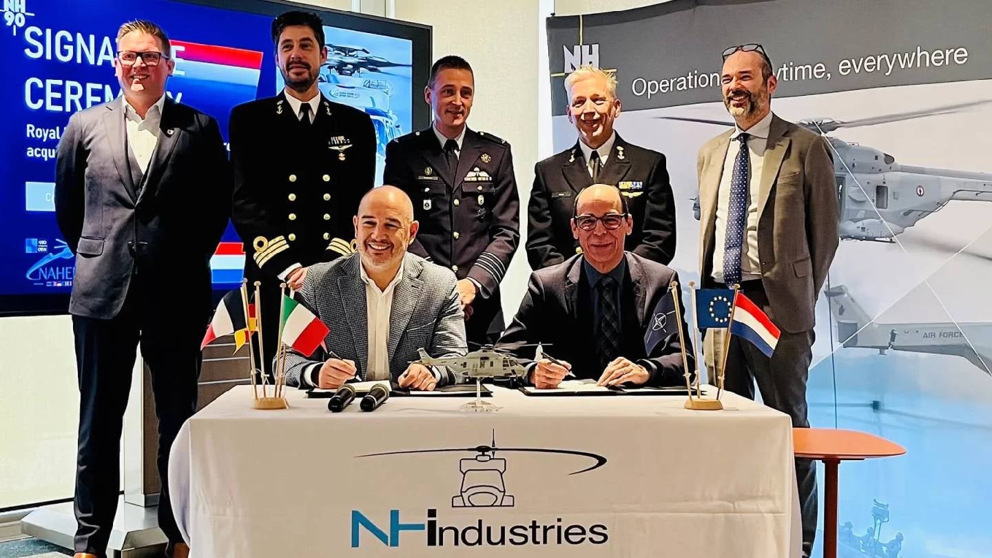 Netherlands orders three additional NH90 NFH helicopters