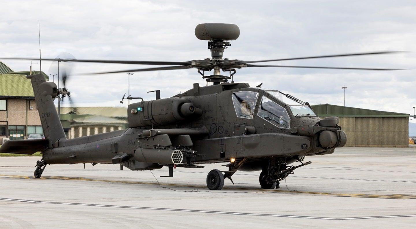 UK picks seven suppliers to design Apache ‘loyal wingman’