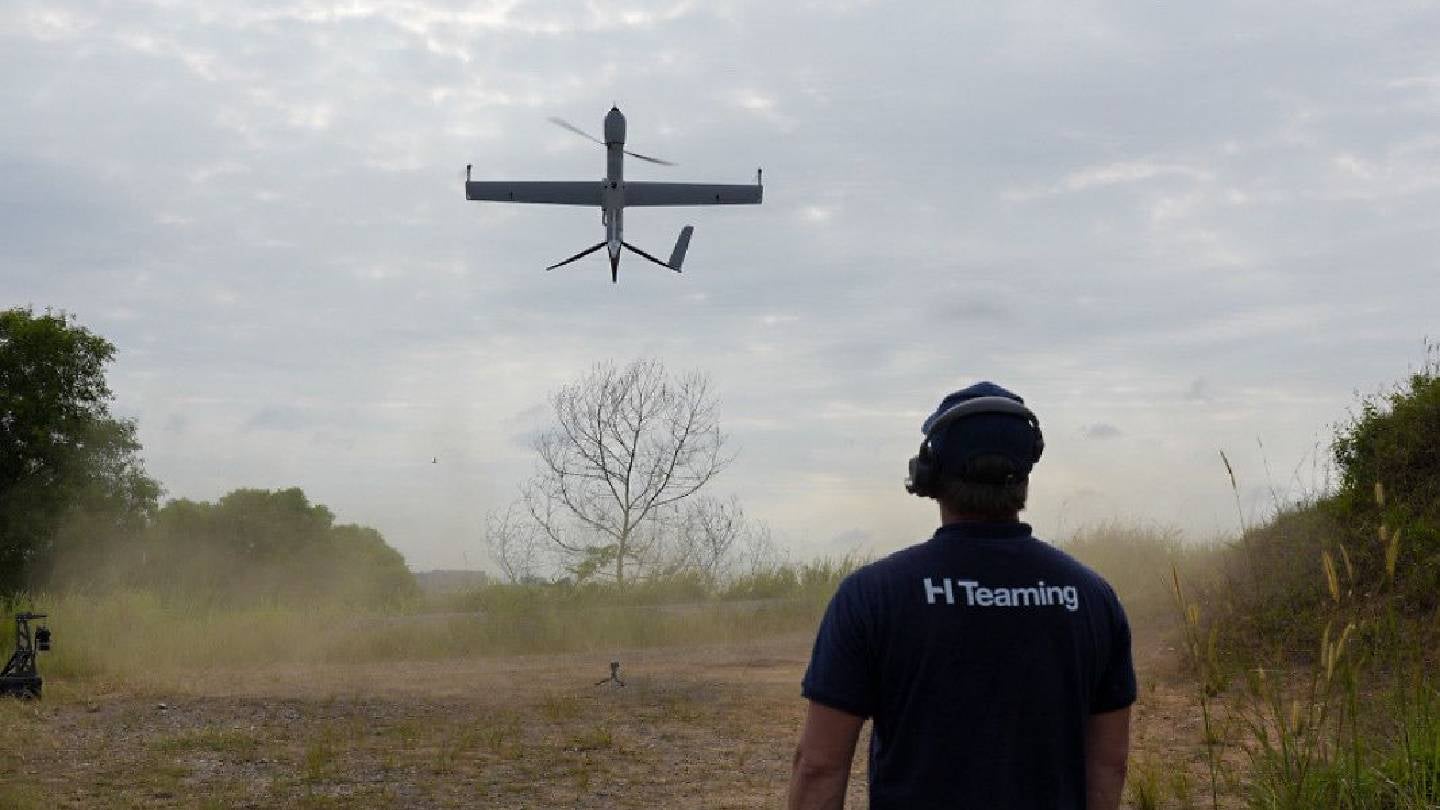 Airbus, DSTA demonstrate HTeaming with Flexrotor and H225M