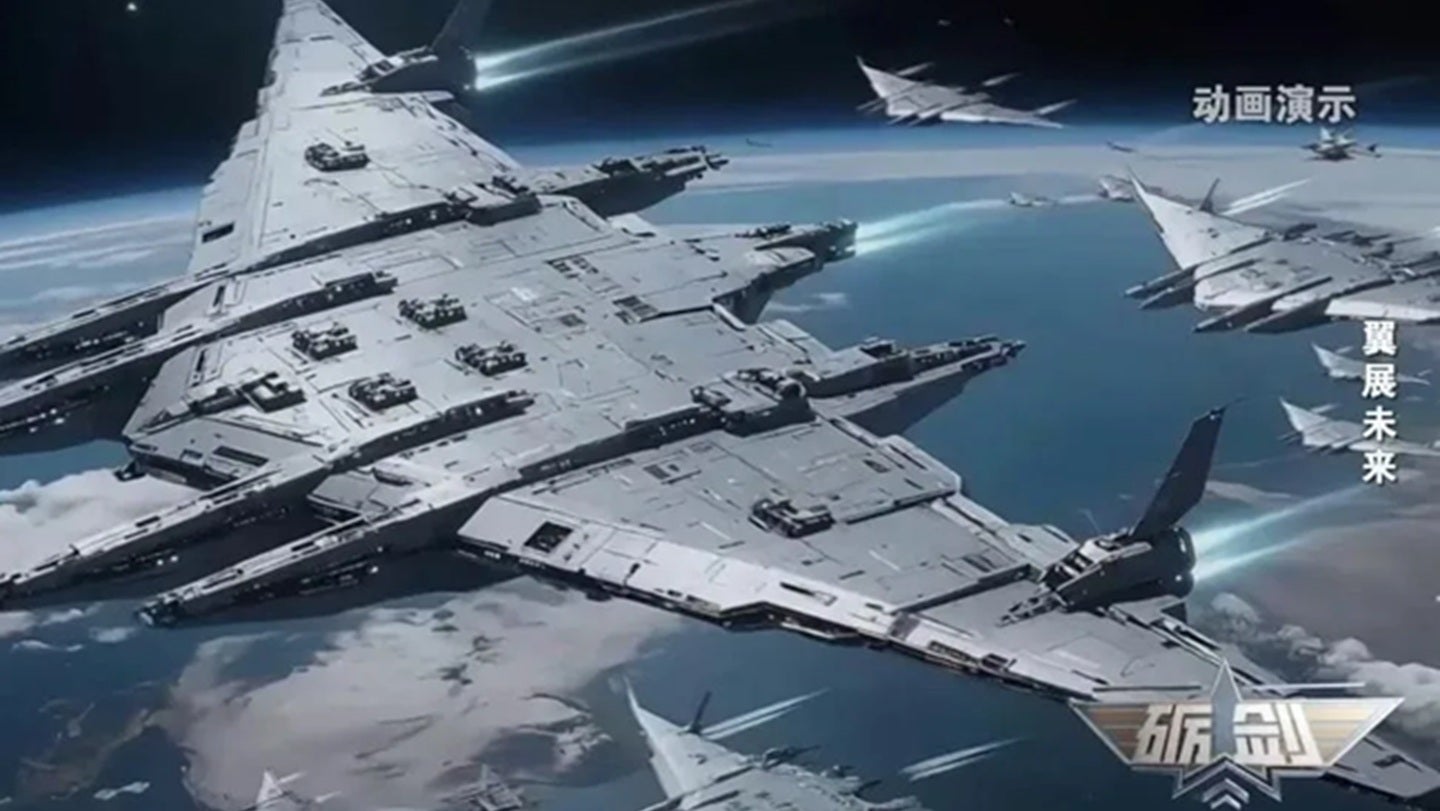 Is China really developing a space supercarrier?