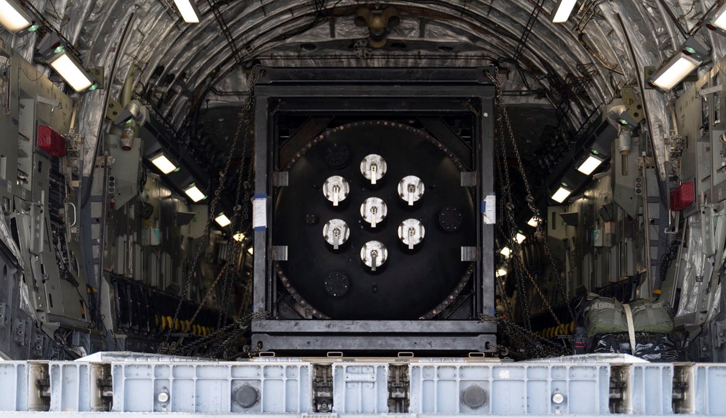 C-17 transports nuclear reactor for US military energy resilience tests