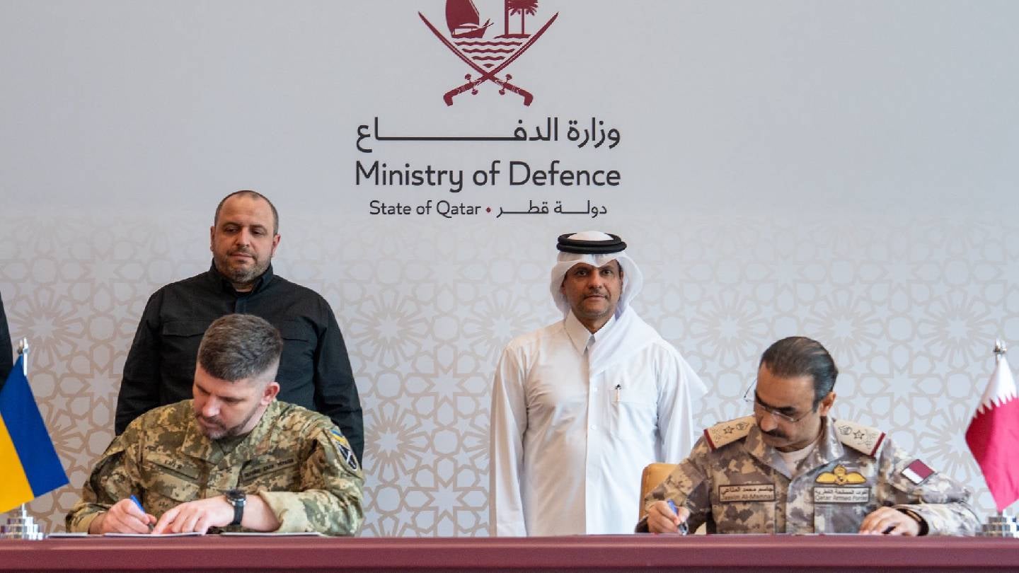 Ukraine enters air defence deals with Qatar and UAE