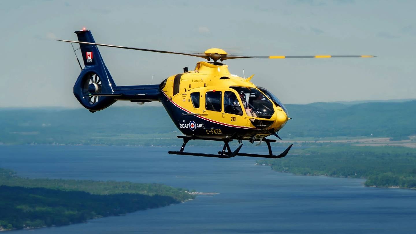 Royal Canadian Air Force receives first H135 for aircrew training