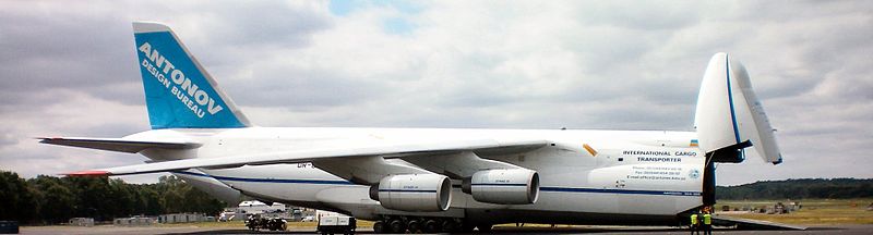Antonov An-124-100 super-heavy transport aircraft
