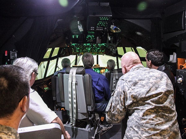 C-130 simulator
