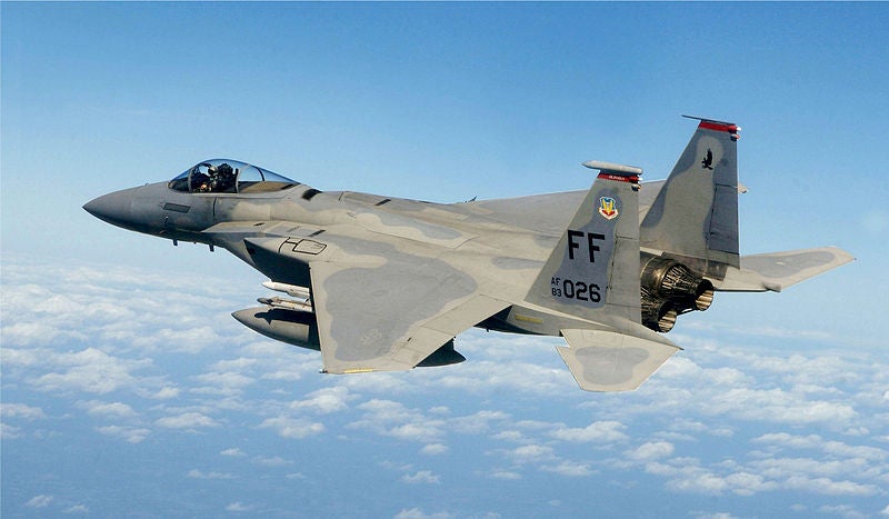 F-15 aircraft