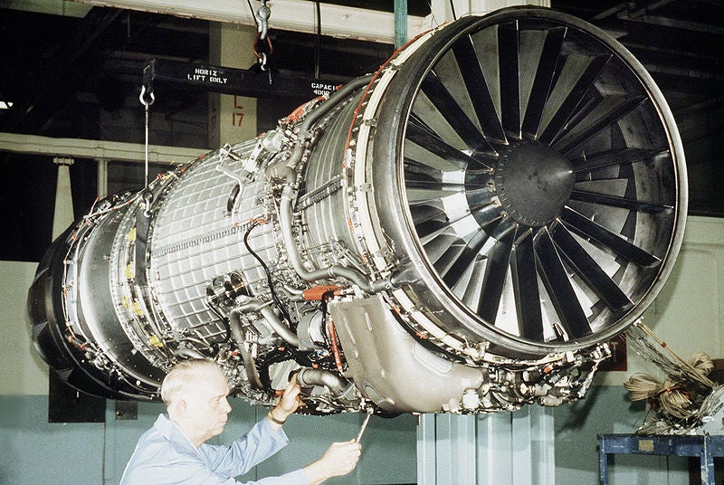 F-110 turbofan engine 