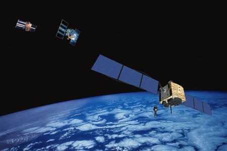 GPS satellites