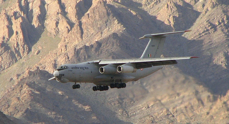 Ilyushin Il-76 aircraft