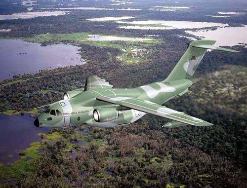 Embraer KC-390 Military transport aircraft 