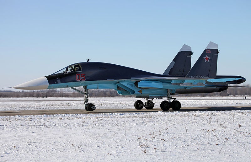Su-34 bomber